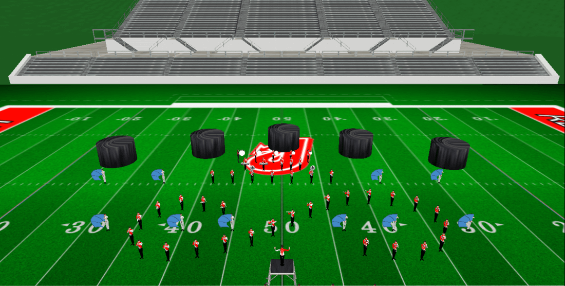 Drill Design for Marching Bands